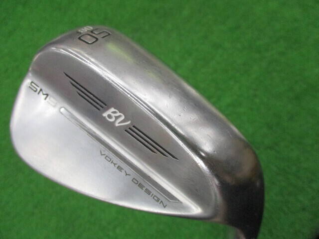 中古ゴルフ Vokey SM9 ツアークローム 50°-08Fの写真