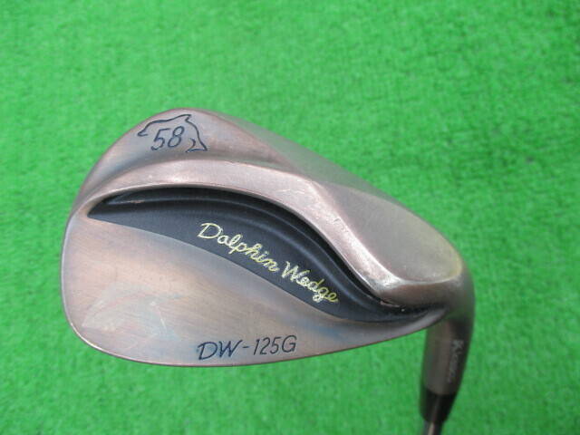中古ゴルフ DOLPHIN WEDGE DW-125G Copper 58°の写真
