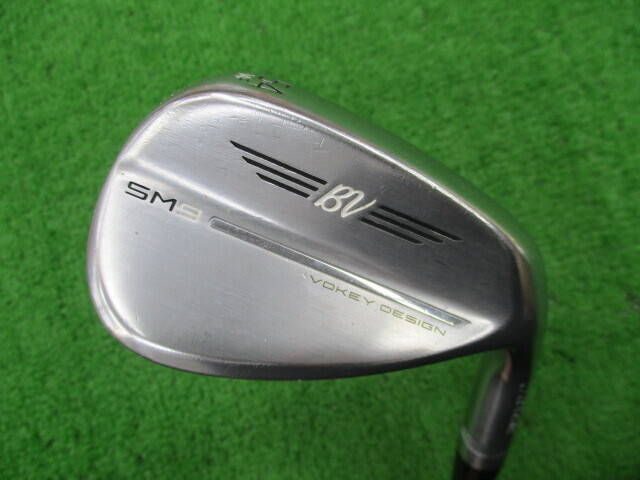中古ゴルフ Vokey SM9 ツアークローム 54°-14Fの写真
