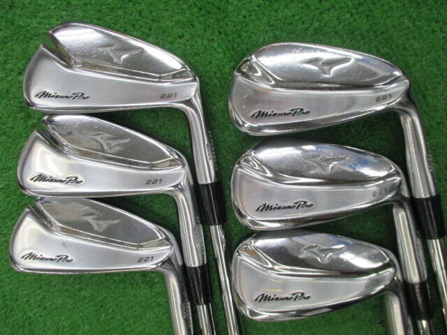 MIZUNO - 新品未使用　ミズノプロ　221　6本組 Mizuno ミズノ 中古アイアンセット Mizuno Pro 221 6本の商品