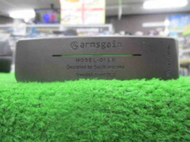 中古ゴルフ armsgain パターの写真