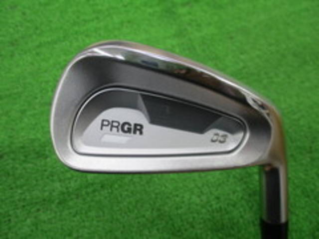 中古ゴルフ PRGR アイアンセットの写真