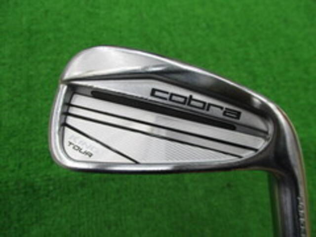 中古ゴルフ cobra アイアンセットの写真