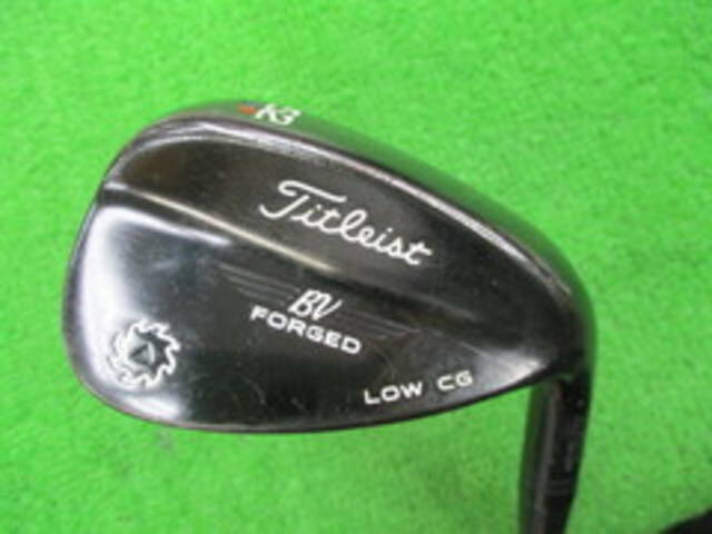 中古ゴルフ VOKEY FORGED LOW CG ブラック 52゜-10F