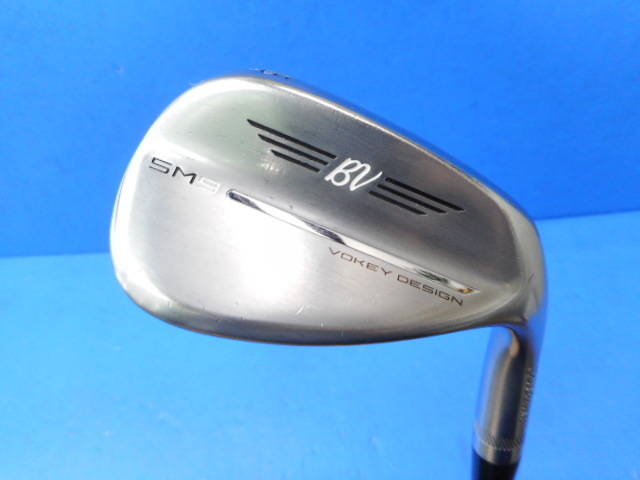 中古ゴルフ Vokey SM9 ツアークローム 56°-14Fの写真