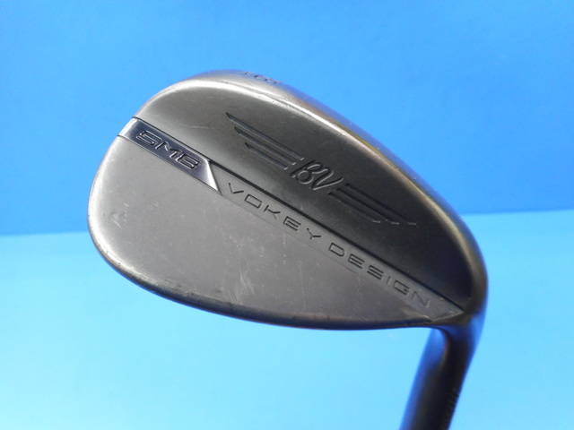 中古ゴルフ Vokey SM8 ジェットブラック 58°-14Kの写真