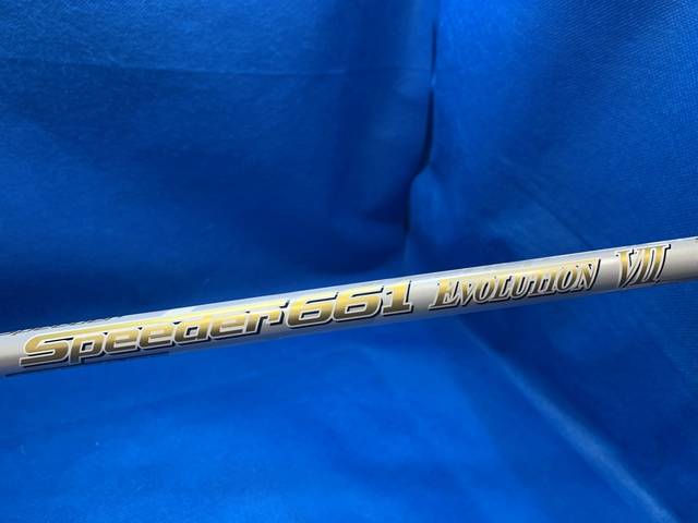 中古ゴルフ (Ｓ) SPEEDER 661 EVOLUTION VII (テーラーメイド用スリーブ)の写真