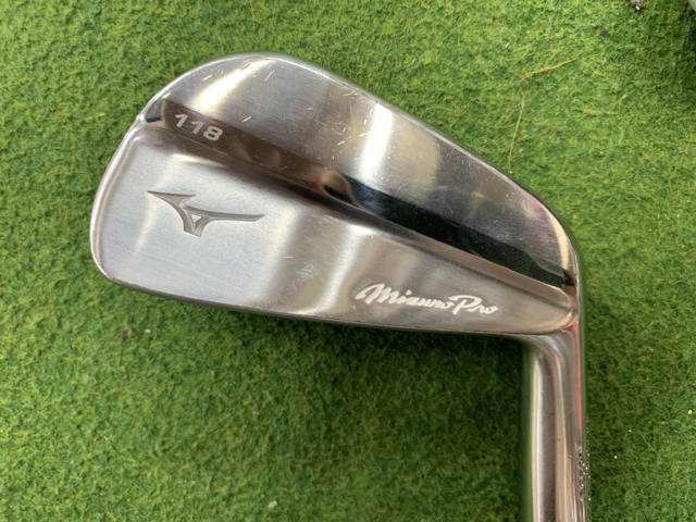 中古ゴルフ Mizuno Pro 118  6本の写真