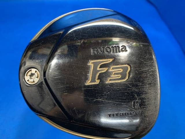 中古ゴルフ RYOMA F (ブラック) #3(15゜)の写真