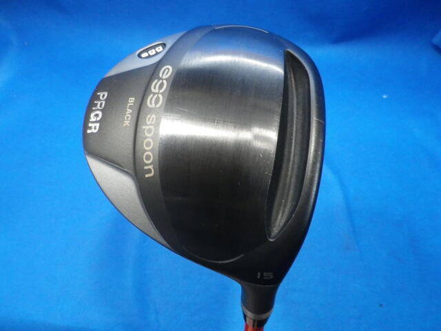 中古ゴルフ egg spoon BLACK 15°の写真