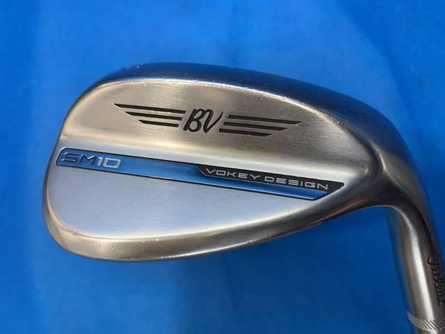 中古ゴルフ Vokey SM10 ツアークローム 60°-14Kの写真