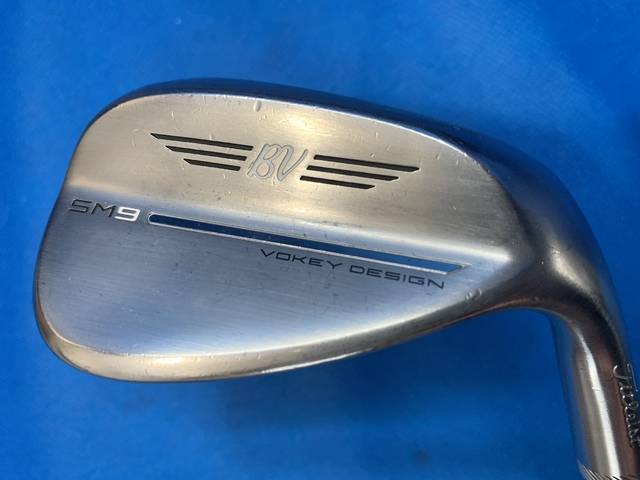 中古ゴルフ Vokey SM9 ツアークローム 56°-14Fの写真