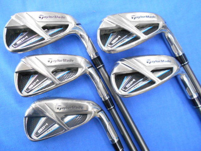 TaylorMade テーラーメイド 中古アイアンセット SIM MAX 5本の