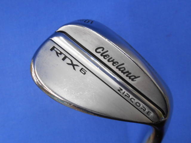 中古ゴルフ RTX6 ZIPCORE ツアーサテン 56°-10°MIDの写真