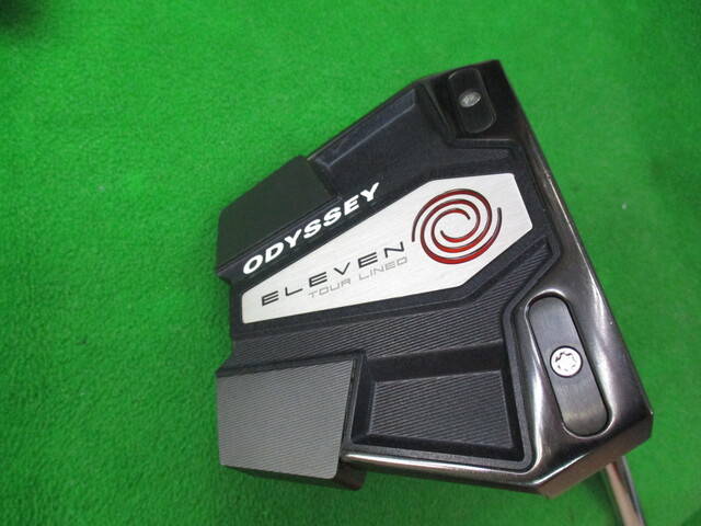 【新品未使用品】オデッセイ ELEVEN CS TOUR LINED 34インチ ELEVEN TOUR LINED S パター (ストロークラボ シャフト装着