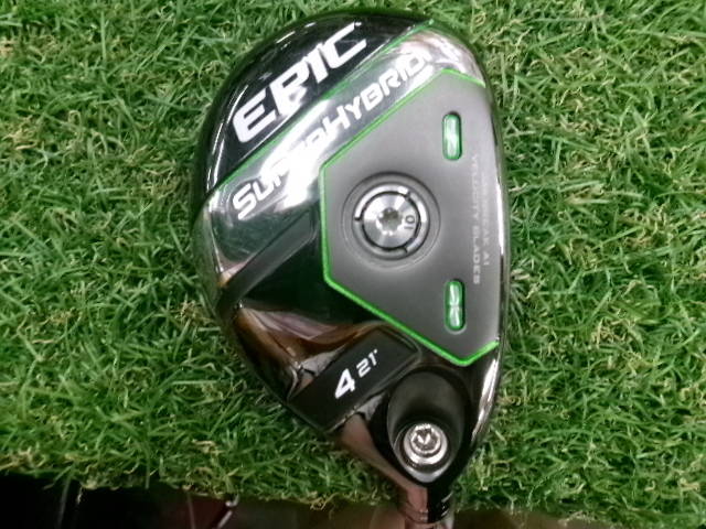 Callaway Epic Super Hybrid 4番 21°　中古品 認定中古]EPIC SUPER HYBRID | 認定中古 ユーティリティ | 認定