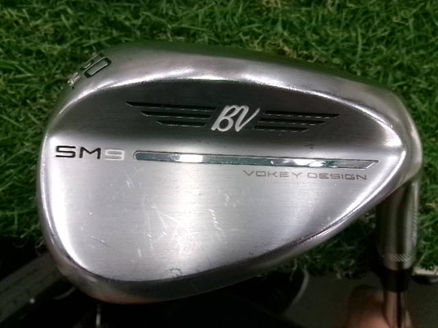 中古ゴルフ Vokey SM9 ツアークローム 60°-04Lの写真