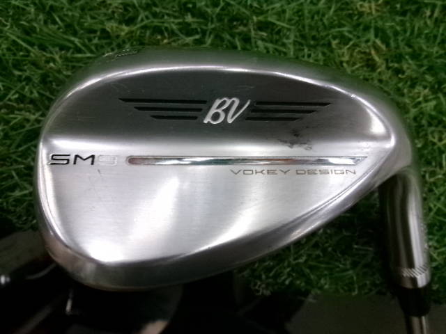 中古ゴルフ Vokey SM9 ツアークローム 60°-14Kの写真