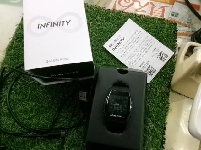 中古ゴルフ Shot Navi INFINITY BKの写真