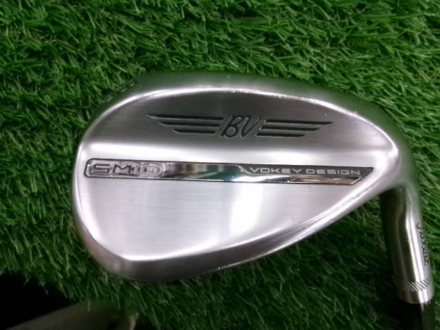 中古ゴルフ Vokey SM10 ツアークローム 58°-12Dの写真