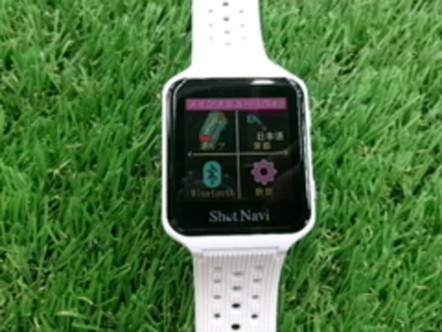 中古ゴルフ Shot Navi 距離測定器の写真