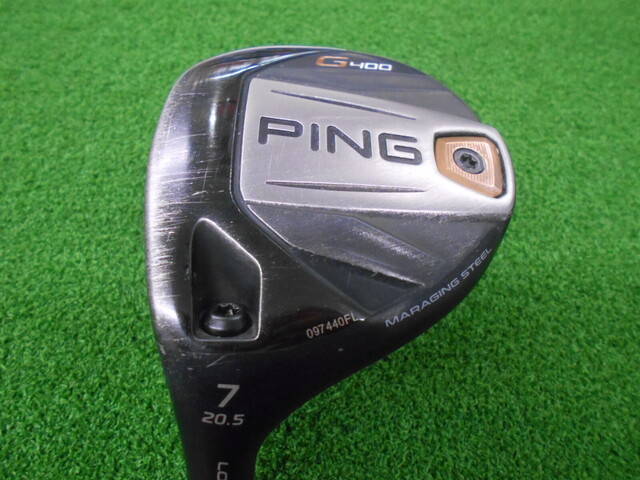 PING ピン 中古フェアウェイウッド G400 (付属無) #7(20.5゜