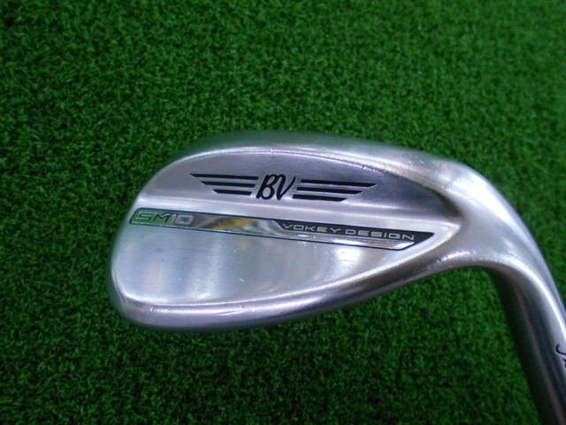 中古ゴルフ Vokey SM10 ツアークローム 62°-08Mの写真