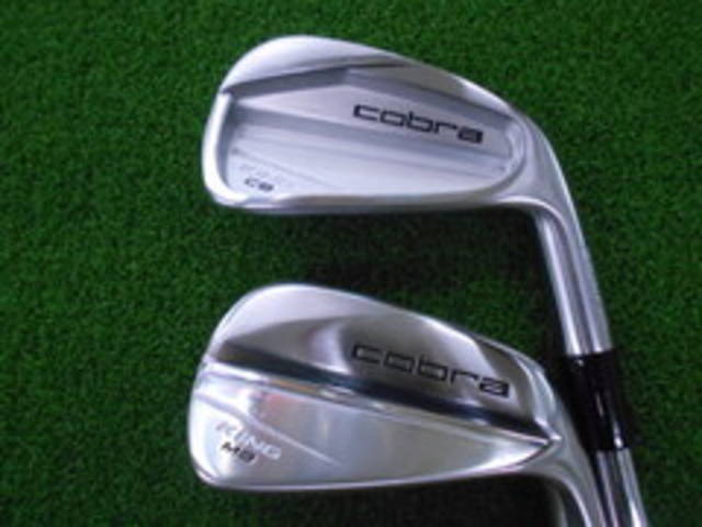 中古ゴルフ cobra アイアンセットの写真