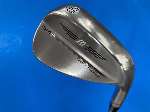中古ゴルフ Vokey SM9 ツアークローム 50°-12Fの写真